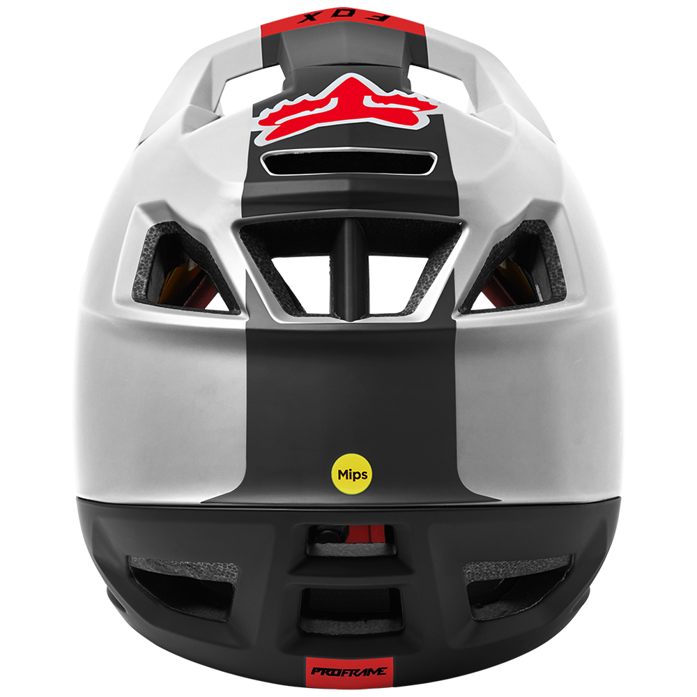 Fox Proframe Blocked MIPS Mountain Bike Helmet Black/White - Image 6