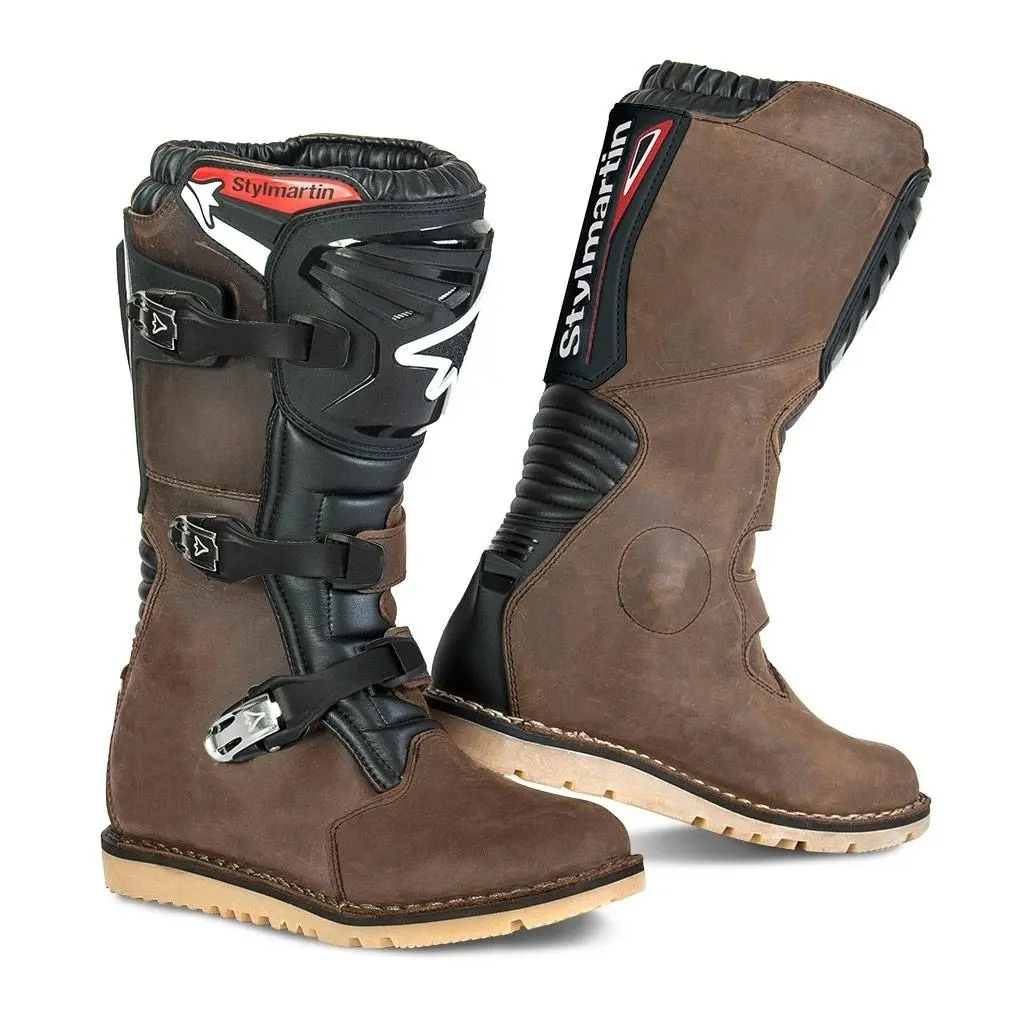 STYLMARTIN IMPACT OFF-ROAD BOOTS BROWN 40