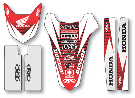 *Trim Kit CRF250R 10-13 CRF450R 09-12                      [] - Image 1