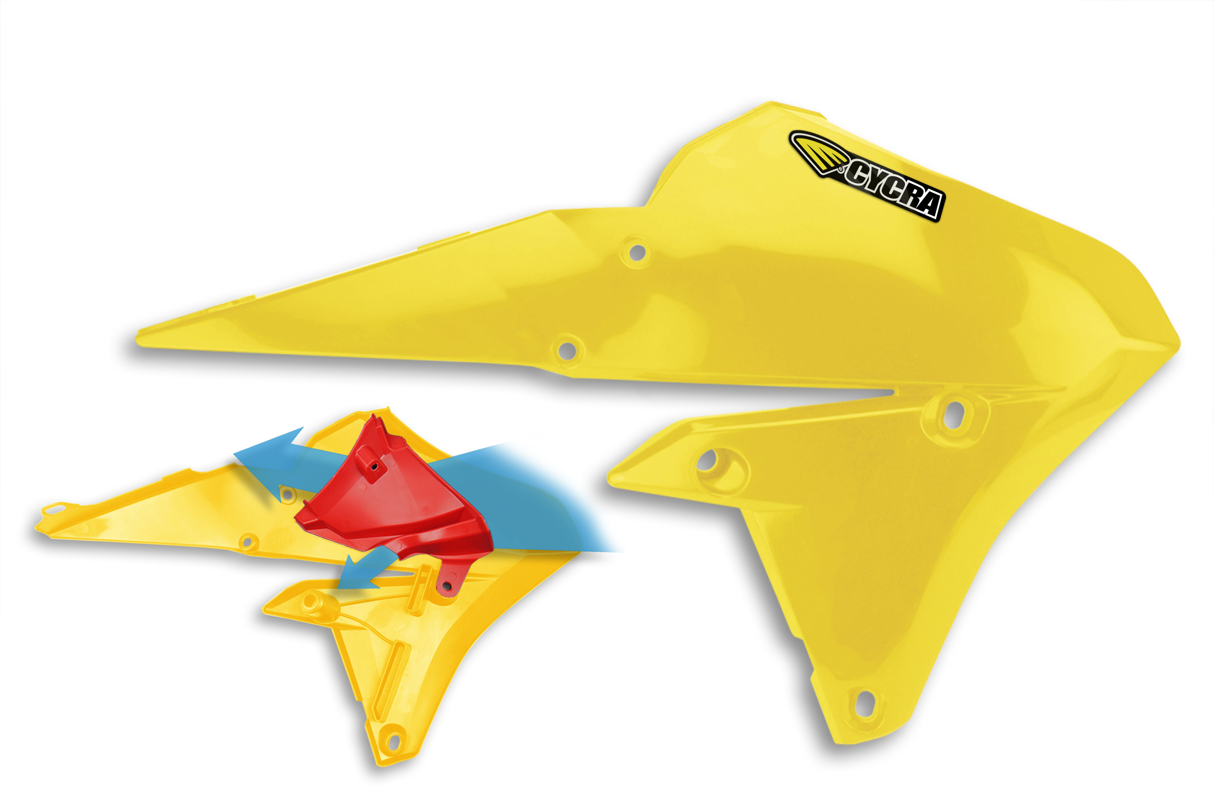 SHROUD ONLY YZF 250 450 14- YE - Image 1