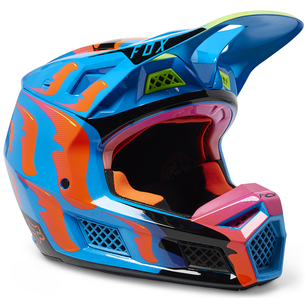 Fox V3 RS Eyeris MIPS ECE Motocross Helmet Multi - Image 1