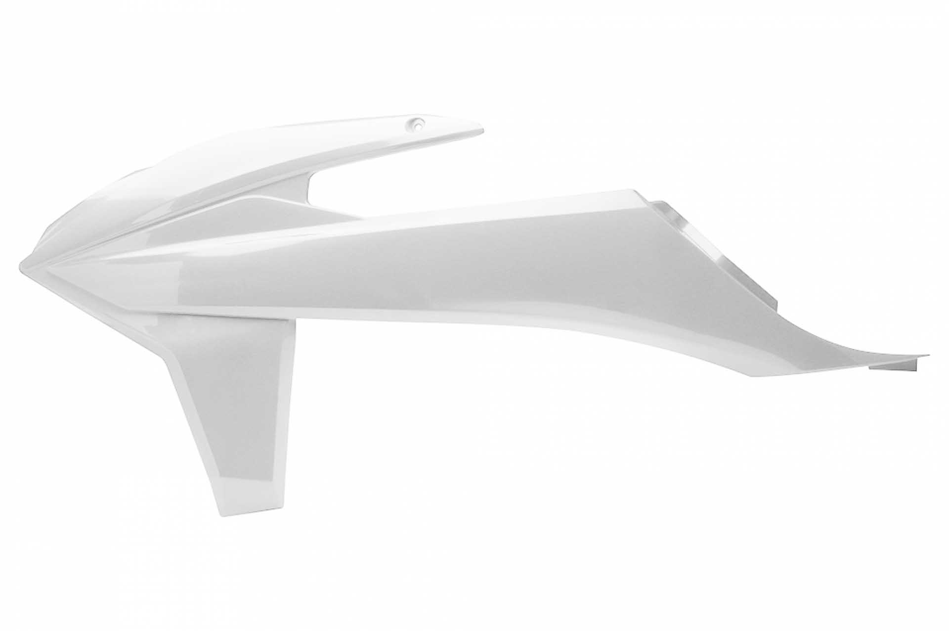 2019-2020 KTM SXF/XCF/ SX/XC POWERFLOW SHROUD WHITE - Image 1