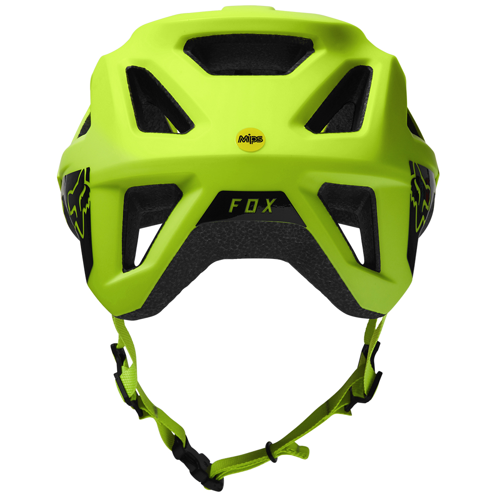Fox Mainframe MIPS Yellow Mountain Bike Helmet - Image 4