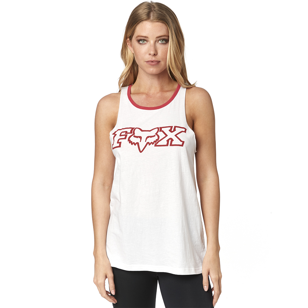Tank Top Fox Cortex Ladies White - Image 1