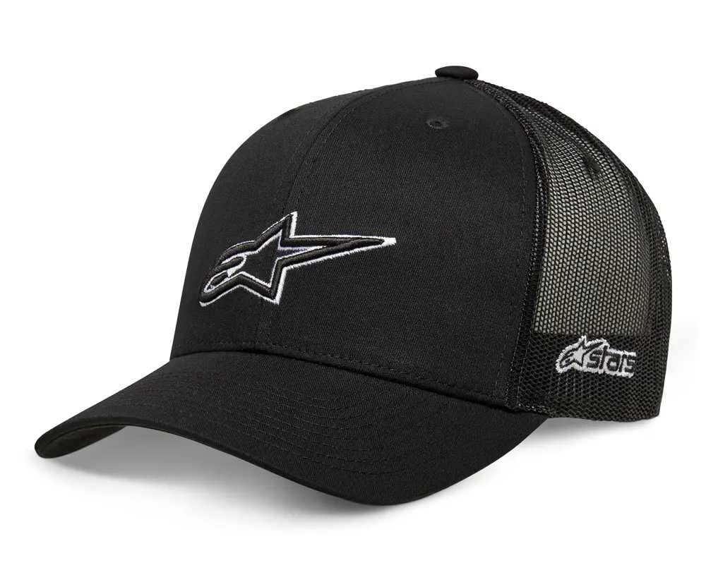 Alpinestars Ageless Outline Trucker Hat Black/Black
