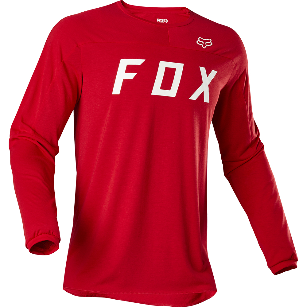Motocross Jersey Fox Legion Dri-Release Poxy Red - Image 2