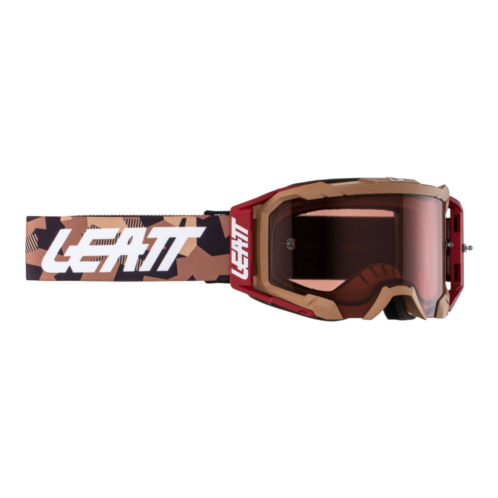 Leatt Velocity 5.5 Motocross Goggles Rubystone Rose UC 32% - Image 1
