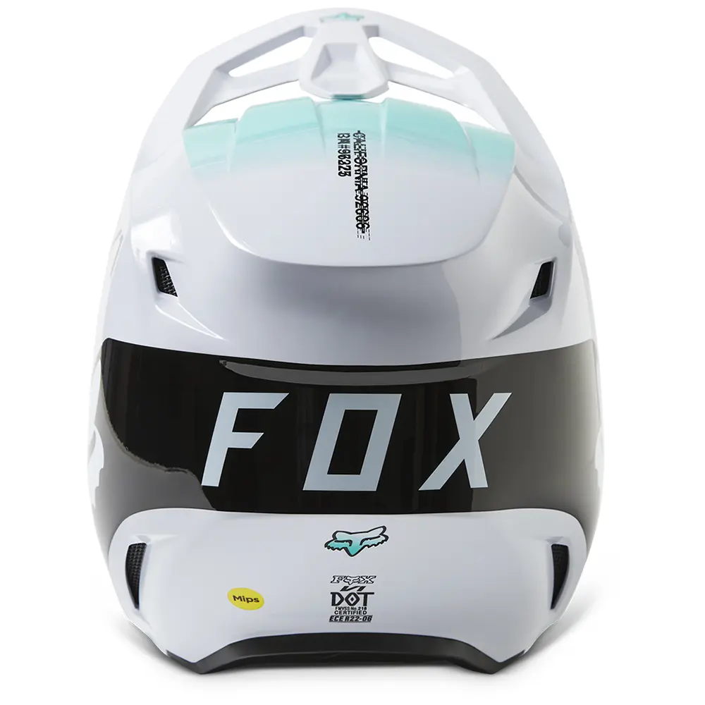 Fox V1 TOXSYK MIPS ECE Motocross Helmet White