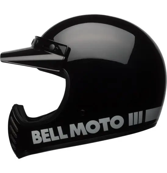 Bell Moto-3 Classic Motocross Helmet Black