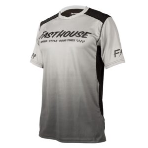 Fasthouse Alloy Slade Short Sleeve Jersey Black/Grey - Image 1