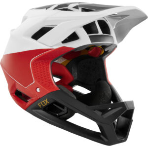Helmet Fox Proframe Mips Pistol White/Black/Red - Image 2