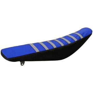 WHITES SEAT COVER BLU/BLK YAM YZF250 10-13 - Image 1
