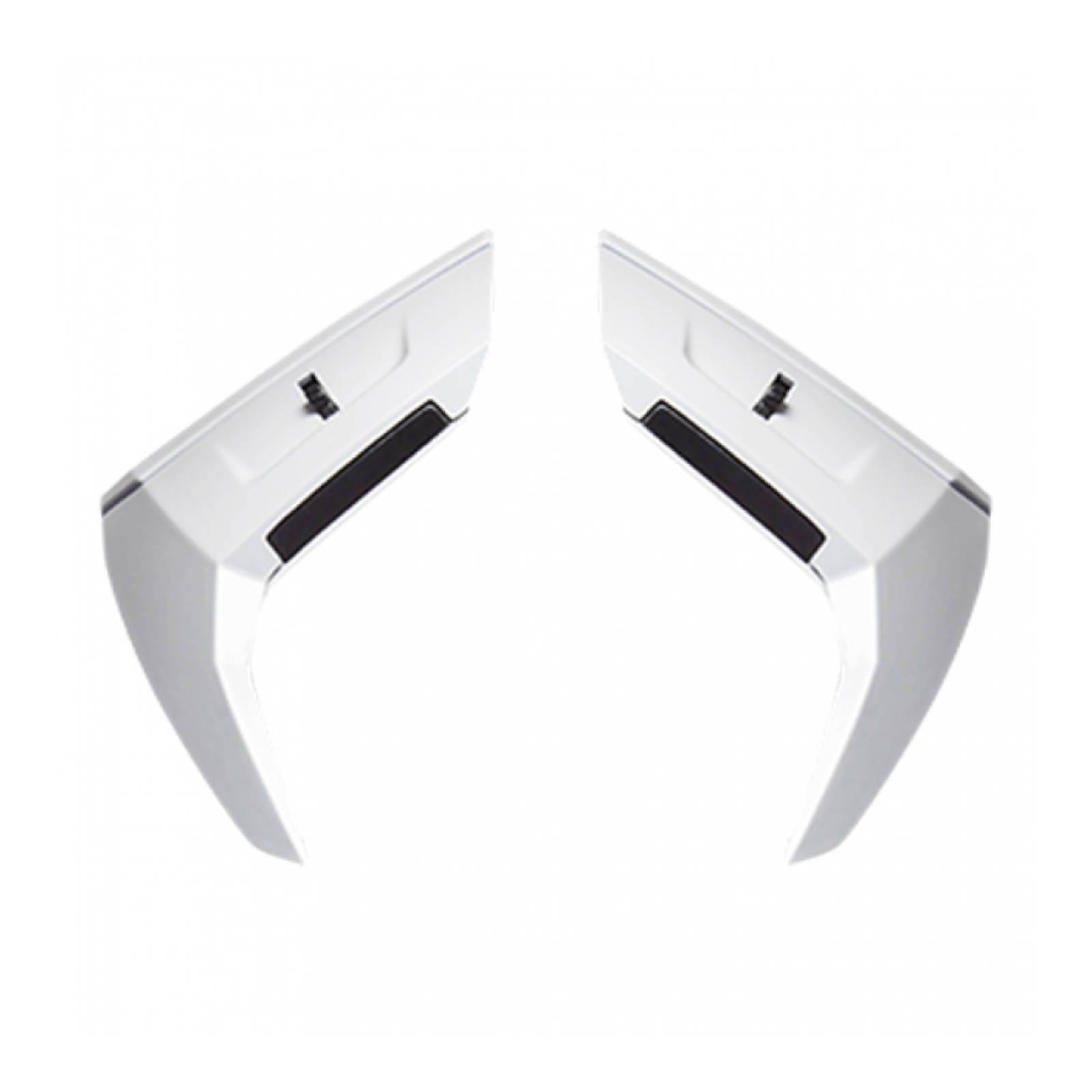 LS2 FF811 AIR VENT UPPER GLITTER WHITE - Image 1