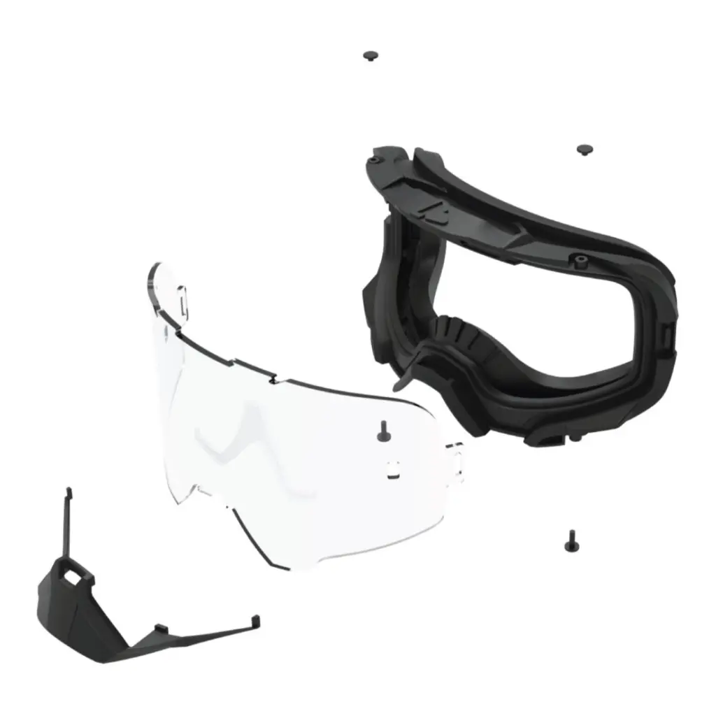 Leatt Velocity 6.5 Motocross Goggles Graphite Light Grey 58%