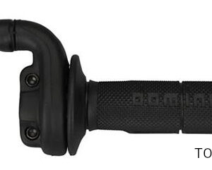 MX/E THROTTLE/GRIPS ALU BLACK 3.1D./mm 63mm MAX DESMO KRE 4 STROKE - Image 3