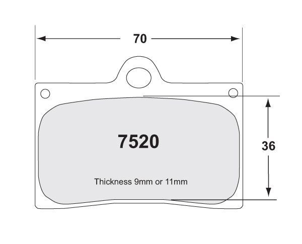 BRAKE PAD RACE COMPOUND - Image 1