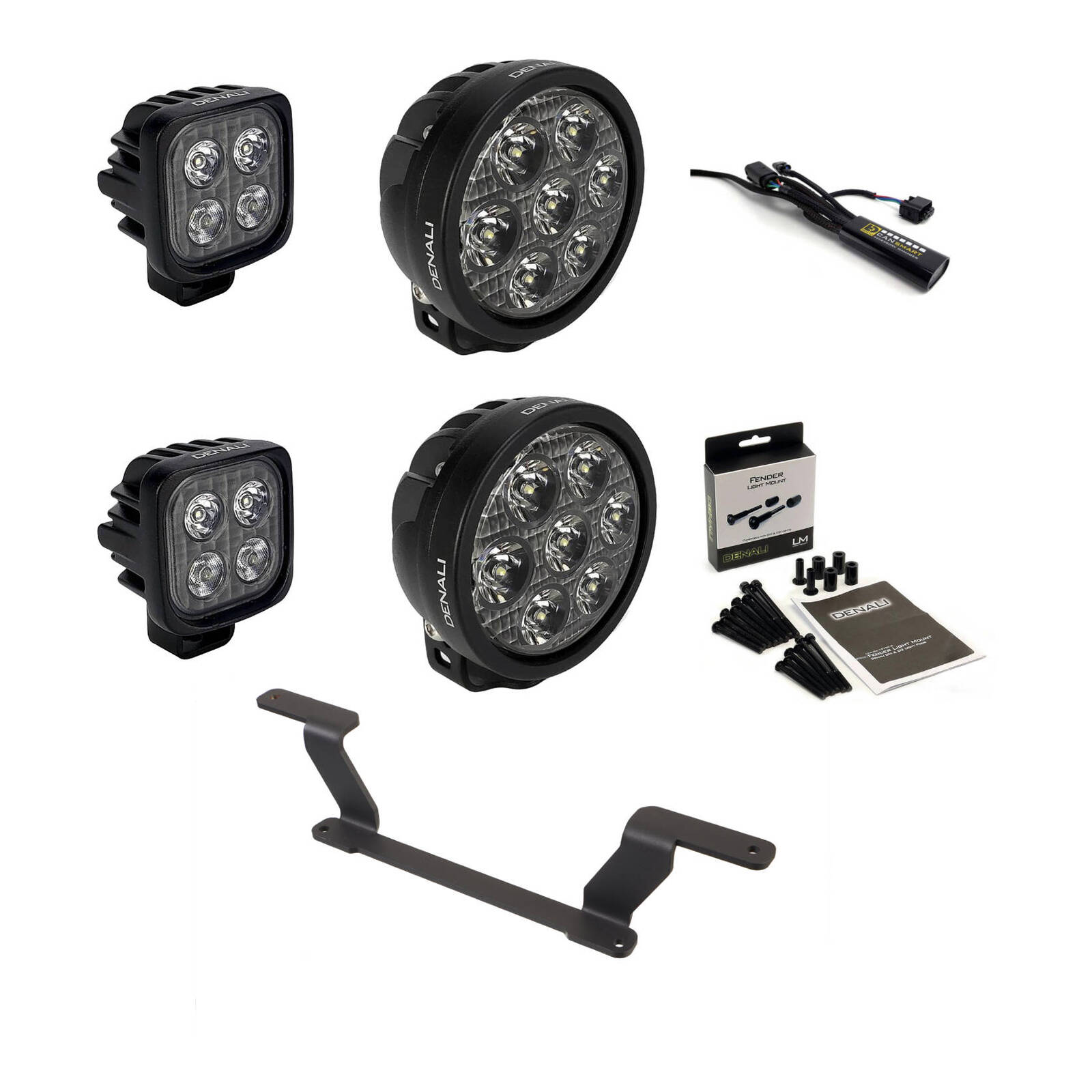 Denali Light Kit BMW R1200/R1250 GS Adventure L3 - Image 1