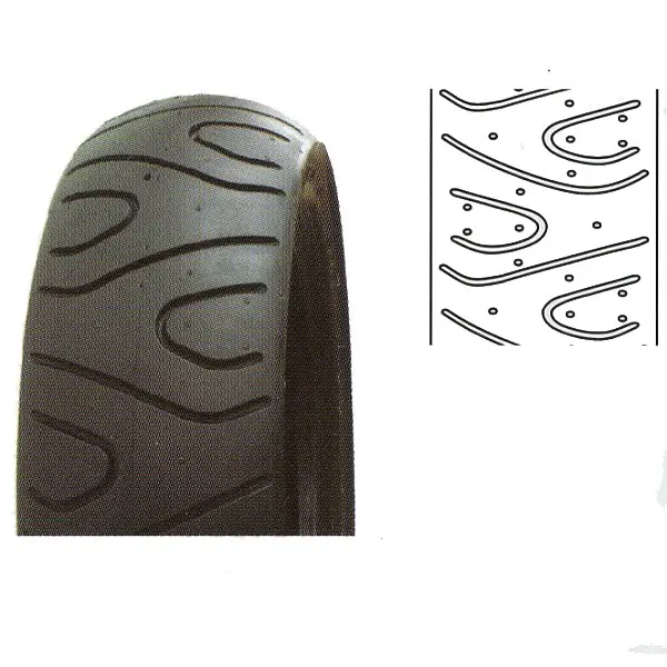 Front Or Rear Scooter Tyre KiwiX F806 110/90-13