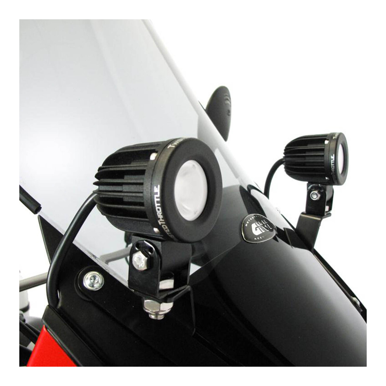 DENALI DASHBOARD-MOUNT LIGHT BRKTS ('08-) KAW KLR650E - Image 1