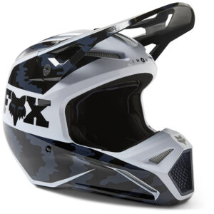 Fox V1 NUKLR MIPS ECE Motocross Helmet Youth Black - Image 1