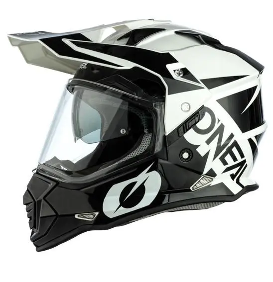 Oneal Sierra Adventure Helmet Black/White
