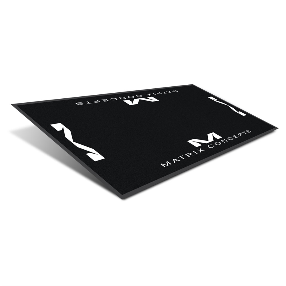 M40 Carpeted Mat Black/White - Image 1