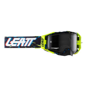 Leatt Velocity 6.5 Motocross Goggles Lime Light Grey 58% - Image 1