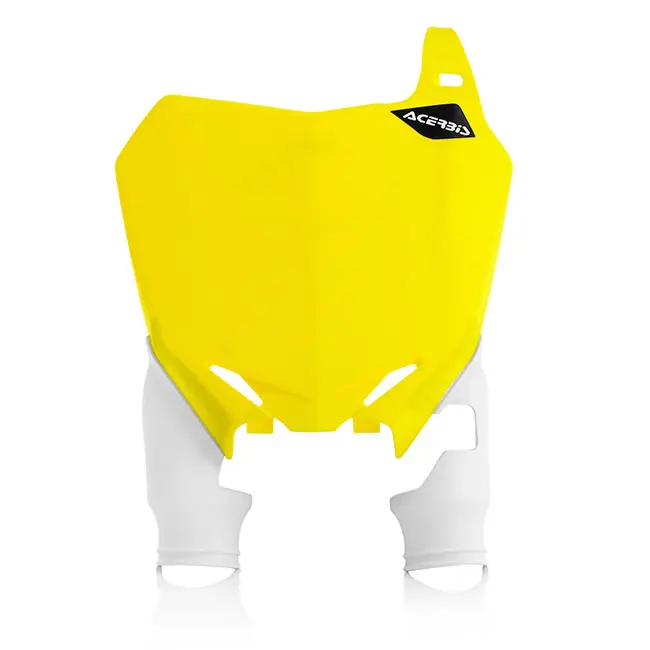 *Raptor Fr No. plate Suzuki Yellow/White Acerbis [A]