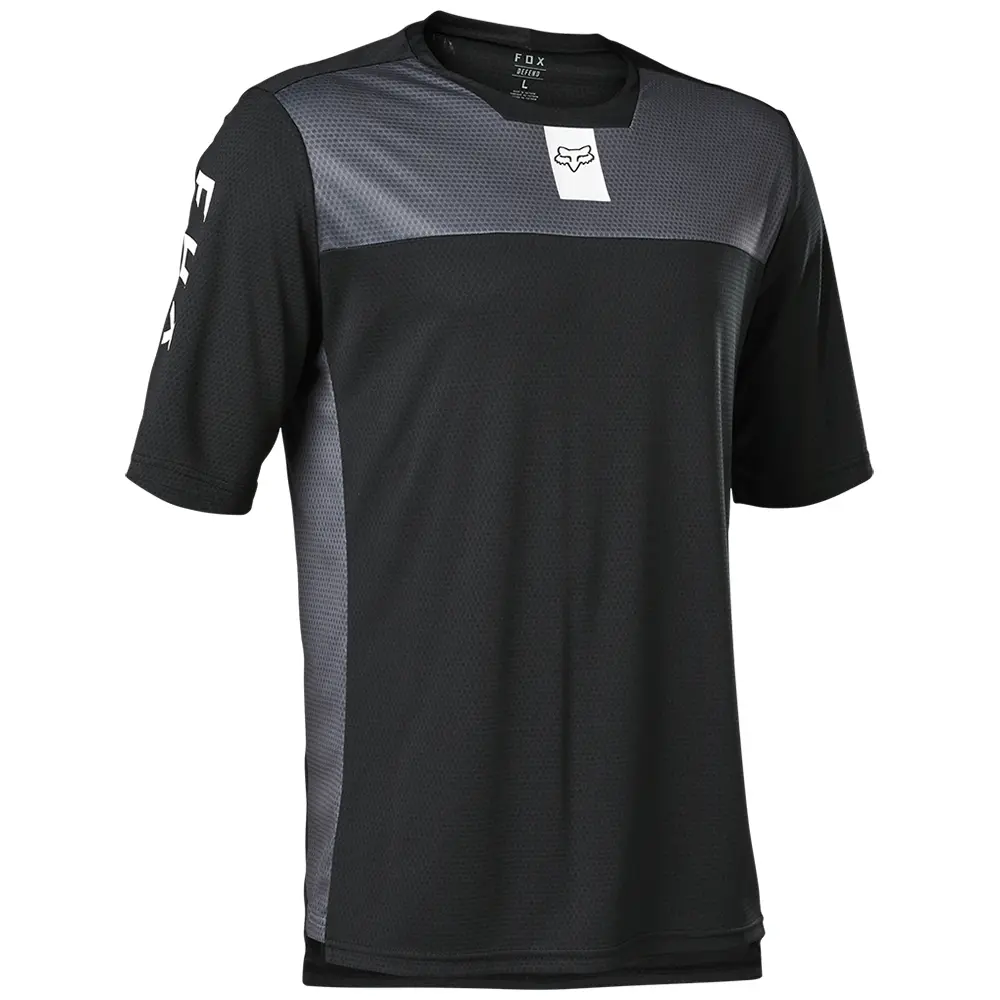 Fox Defend Short Sleeve Jeresy Black
