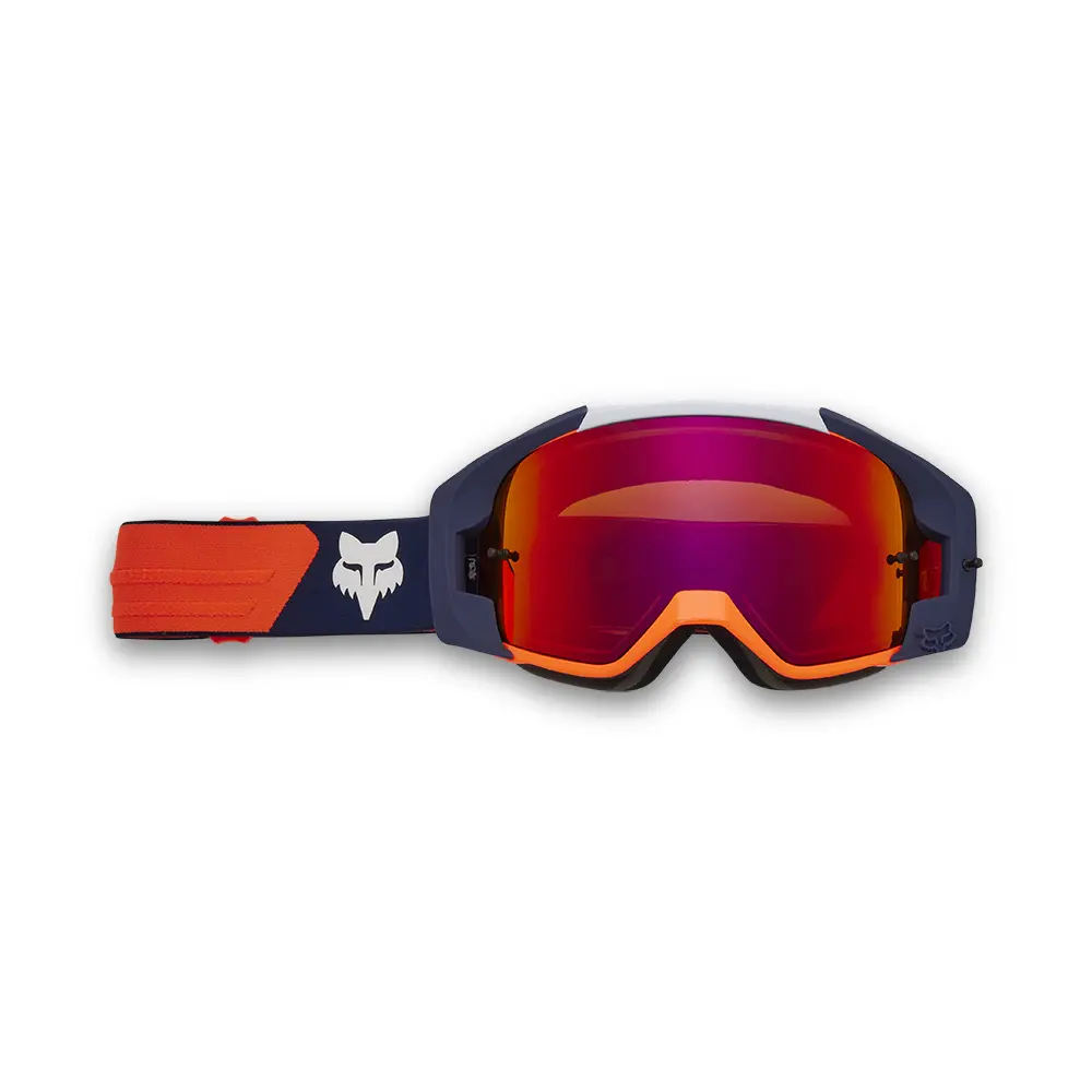 Fox Vue Vivid Core Motocross Goggles Flo Orange