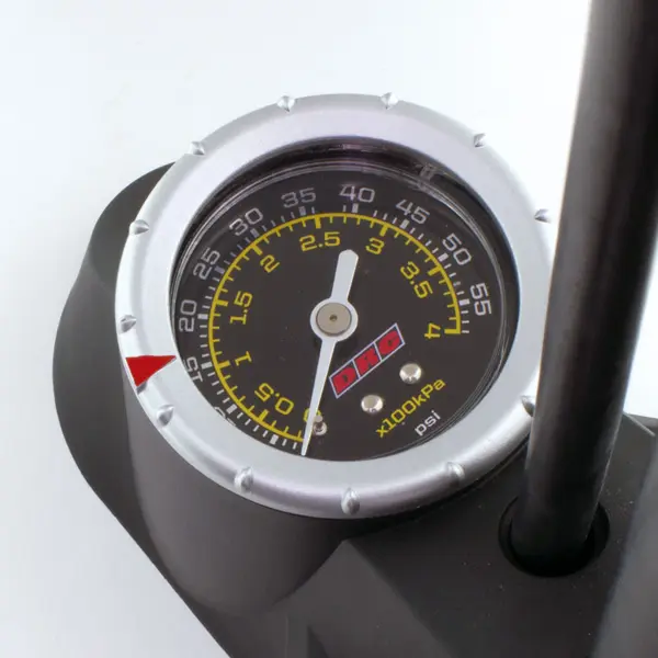 #DRC FLOOR PUMP F503 W/GAUGE