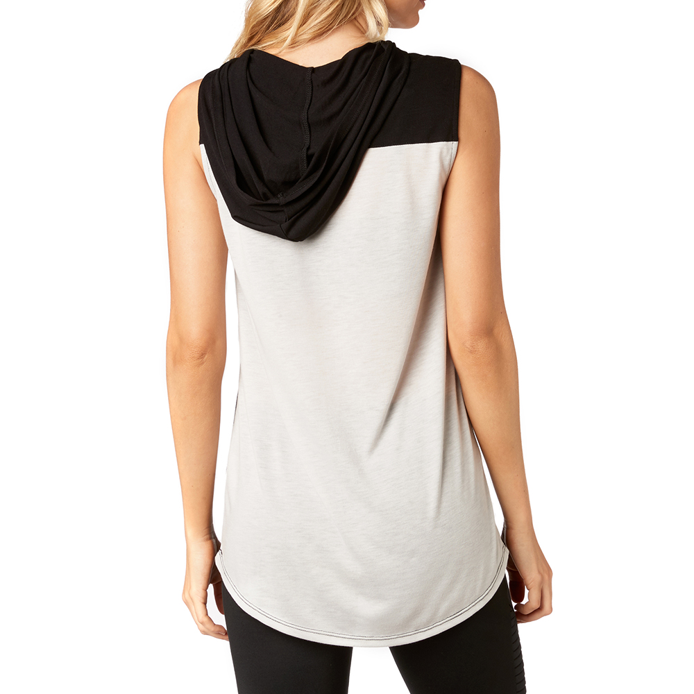 L. RODKA HOODED TANK [BLACK] XS - Image 2