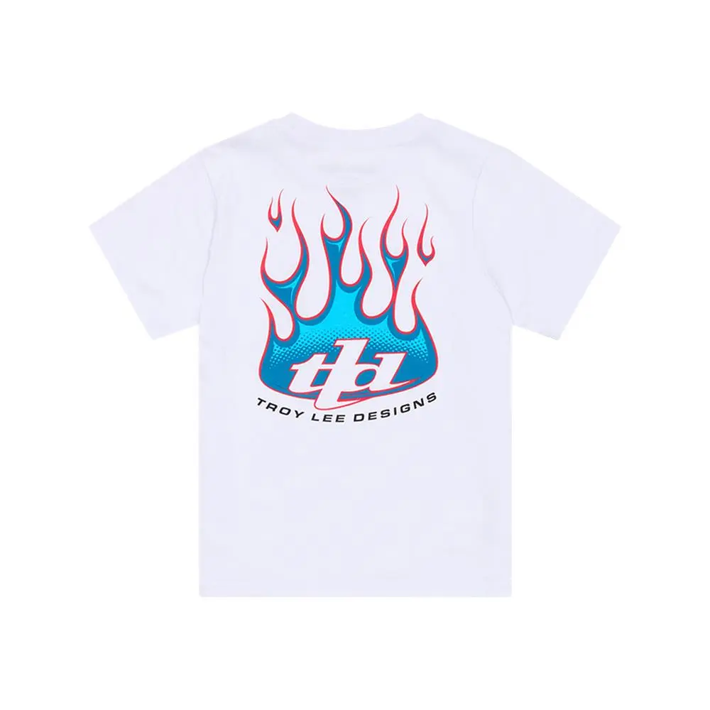 Troy Lee Designs Torched Tee Youth White