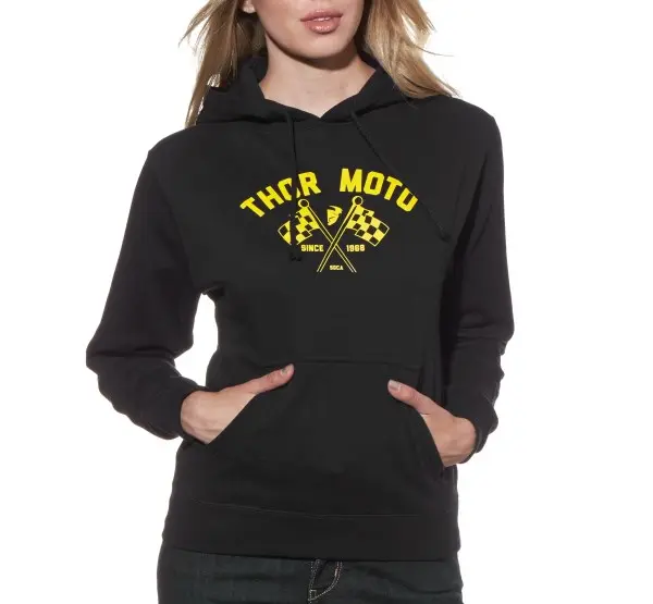 Hoody Thor Ladies Finish Line Black
