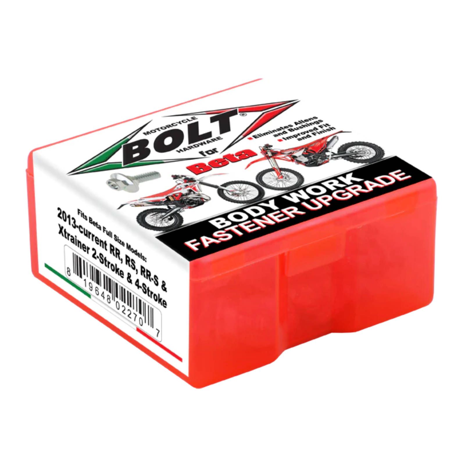 BOLT BODY WORK FASTENER KIT - BETA - Image 1