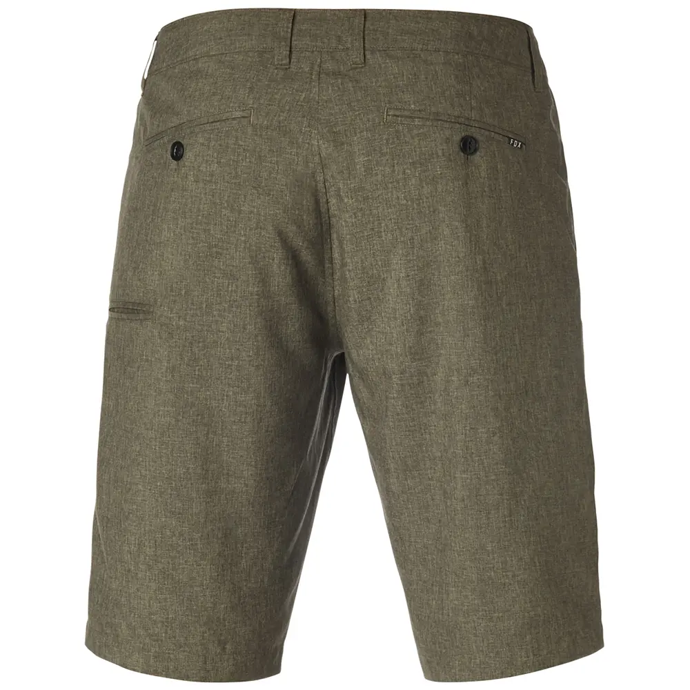 Fox Essex Tech Shorts Heather Dark Khaki