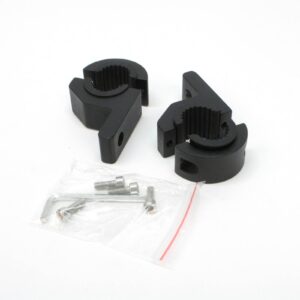 WHITES LED LIGHT BAR BRACKETS 28mm PAIR - Image 2