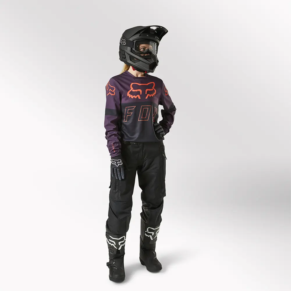 Fox Legion LT Womens Black Motocross Jersey