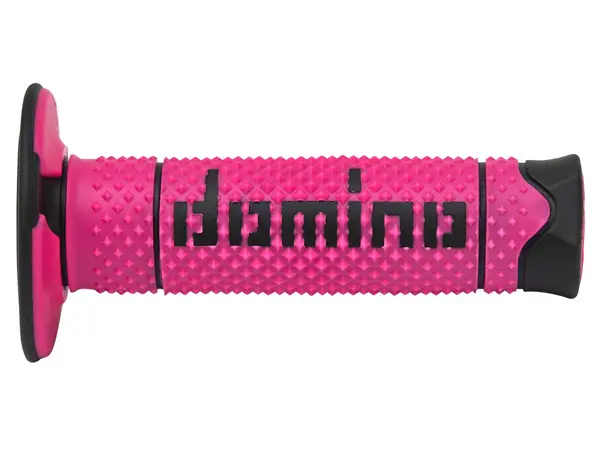 Domino Off-Road Grips - A260 Coarse Dimple Dual Fuchisa/Black