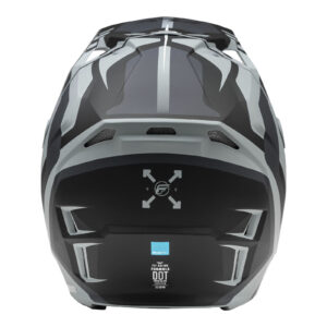 FLY Racing Formula CP Krypton Motocross Helmet Matte Grey / Black - Image 2