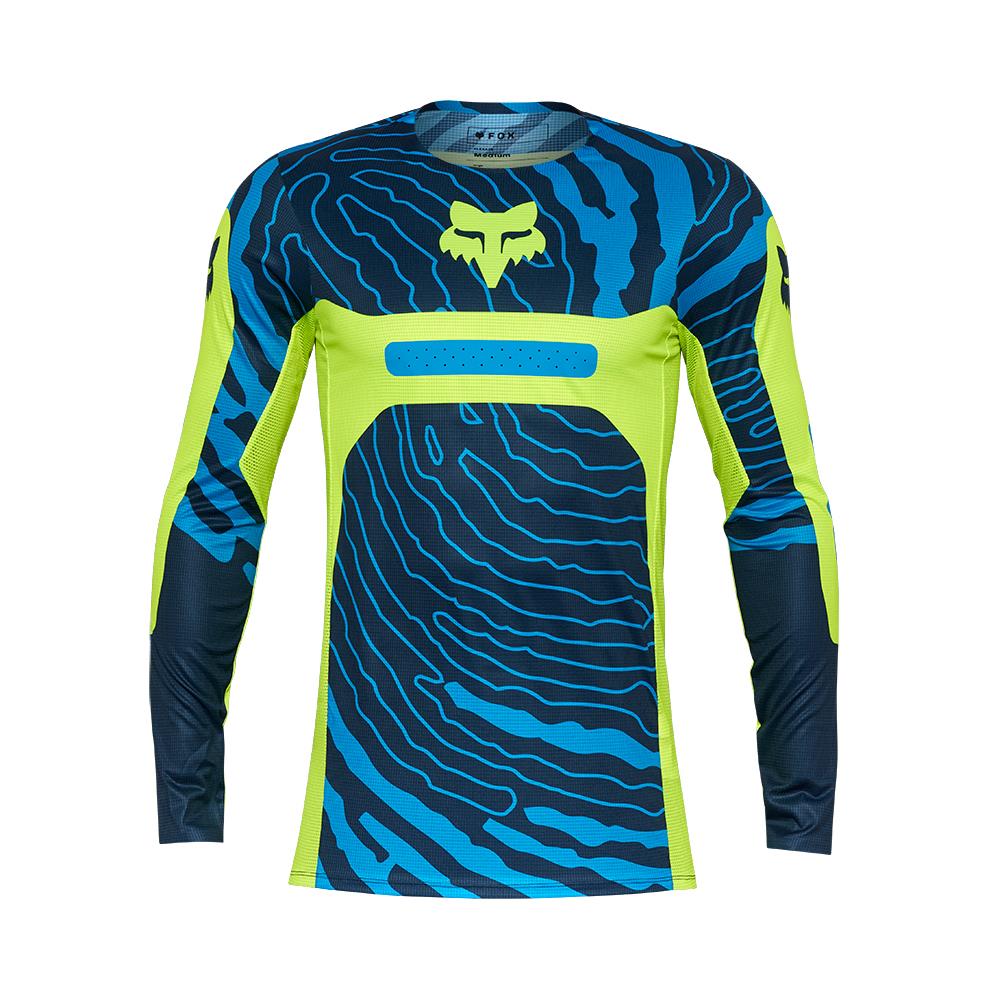 Fox Flexair Impression Motocross Jersey Flo Yellow - Image 1