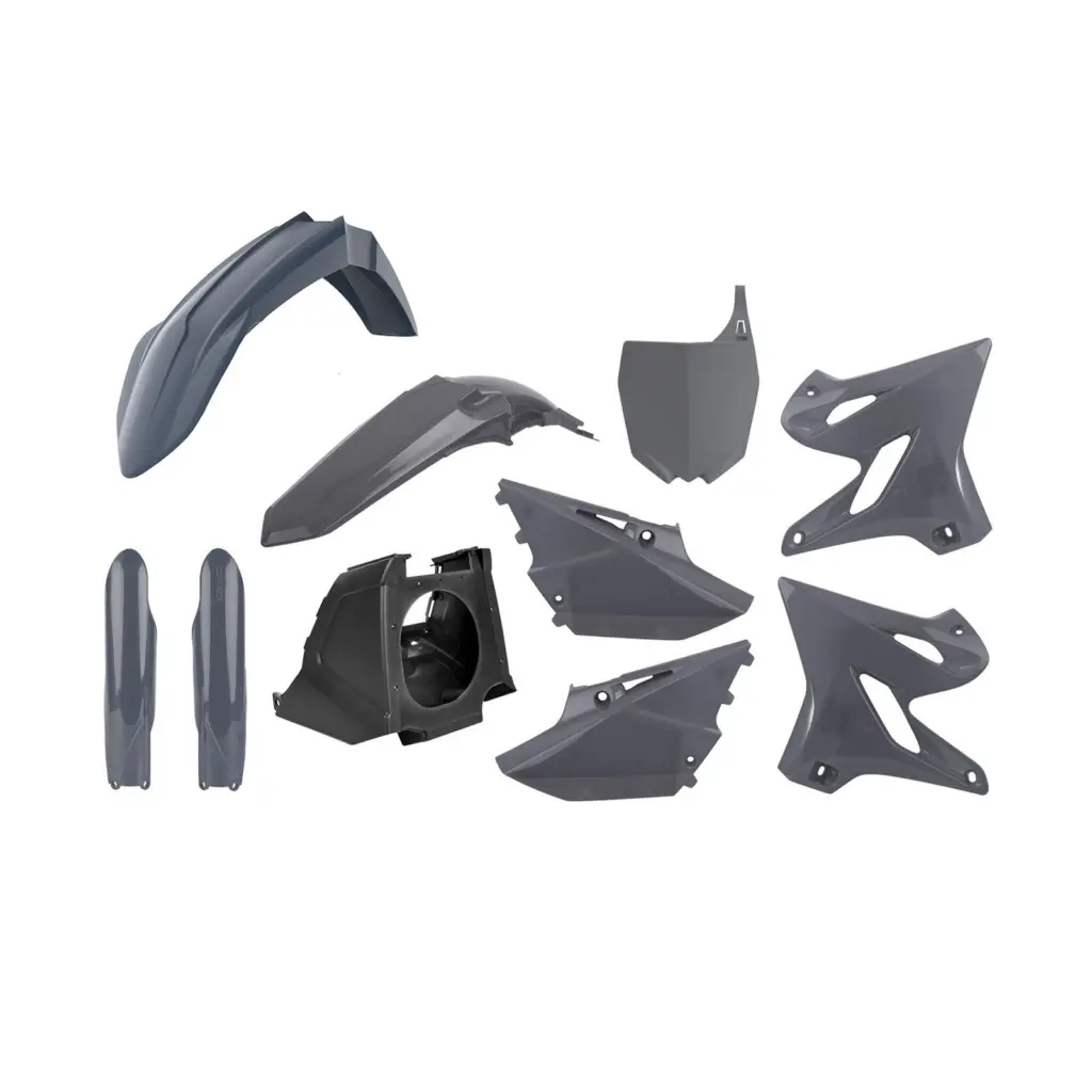 POLISPORT MX RESTYLING KIT YAM YZ125/250 02-14 NARDO GREY