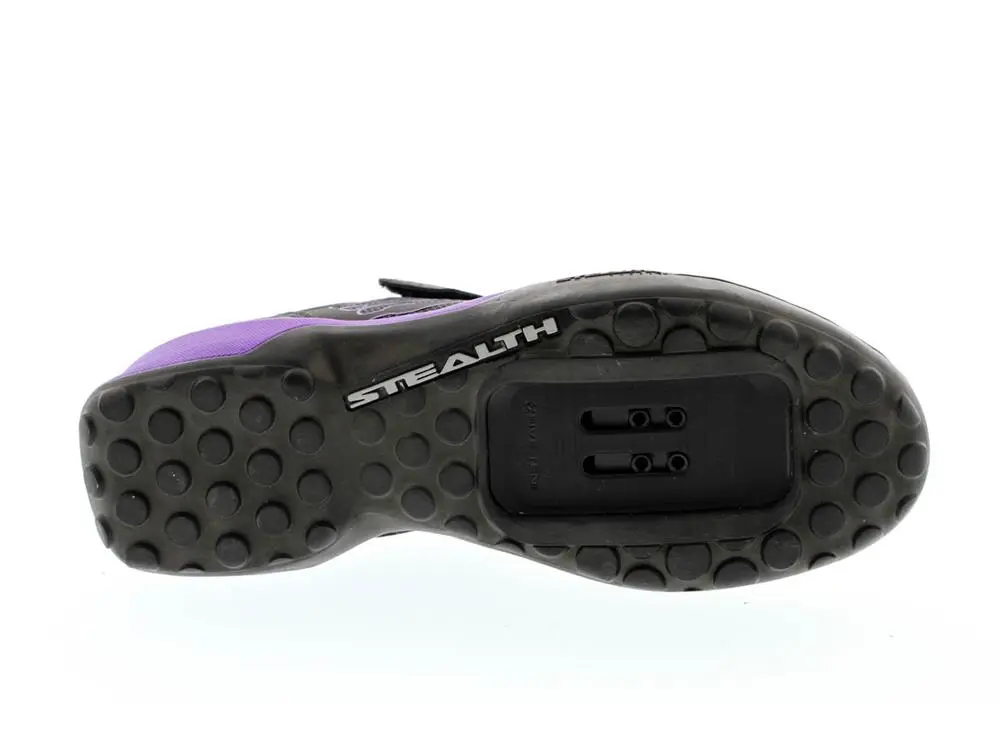 Fiven Ten Kestrel Lace Shoes Ladies Black/Purple