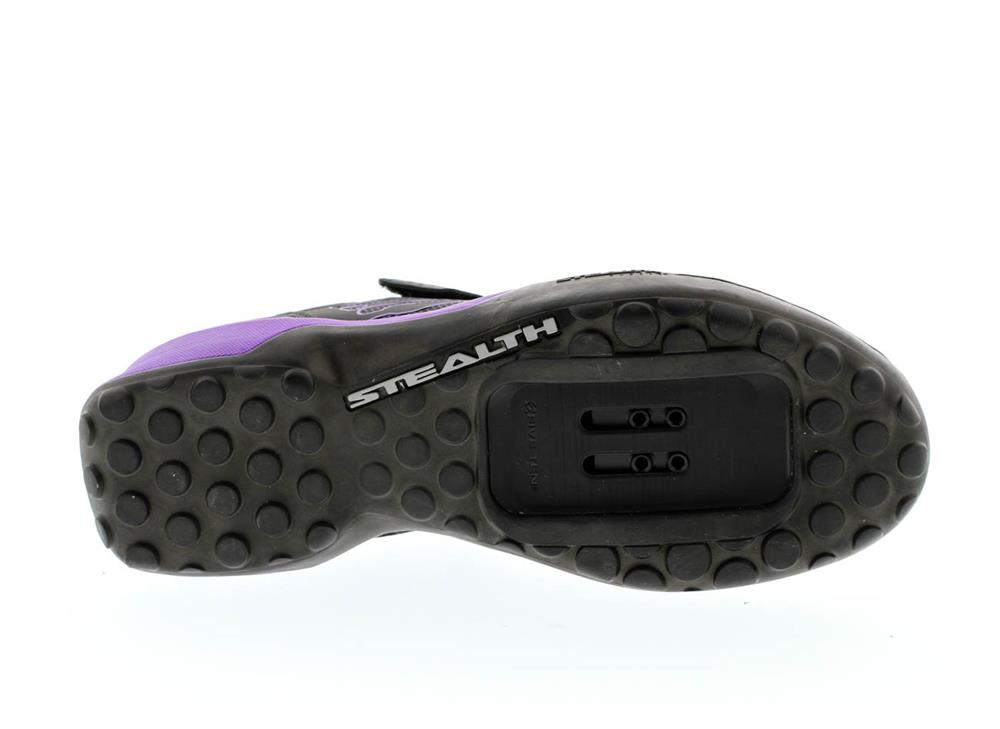 Fiven Ten Kestrel Lace Shoes Ladies Black/Purple - Image 5