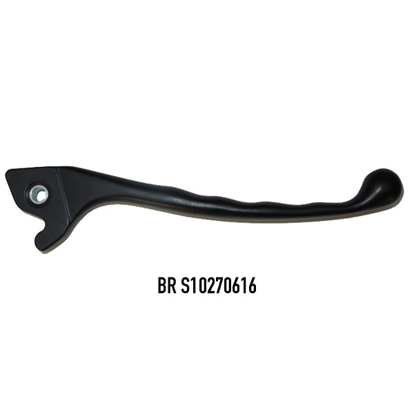 BLACK STRAIGHT LEVER ROUND TANK 173/22 mm - Image 1