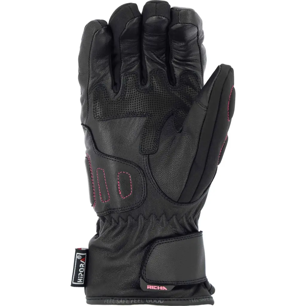 Road Gloves Richa Ella Textile Ladies Pink