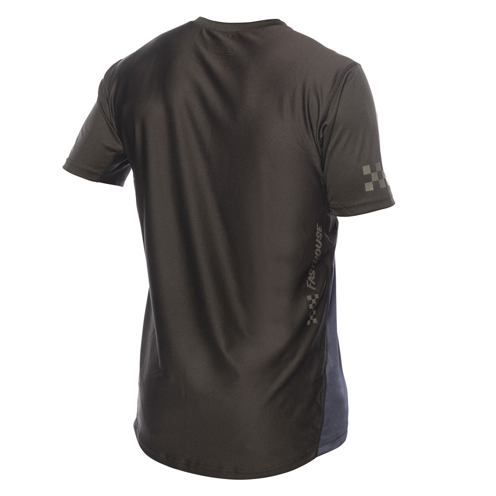 Fasthouse Alloy Sidewinder Short Sleeved Jersey Rust/Midnight Navy - Image 2