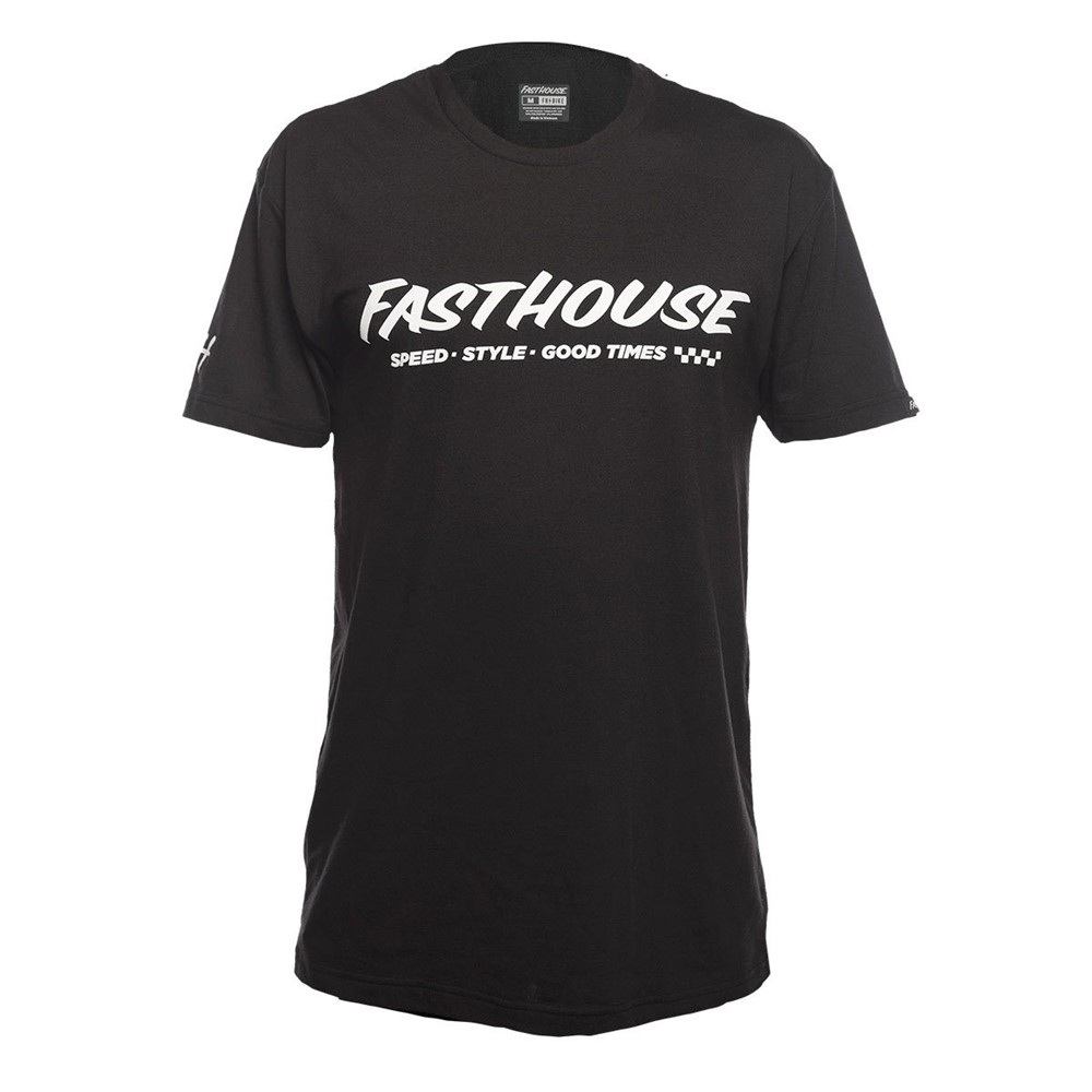 Fasthouse Prime Tech Tee Black - Image 1