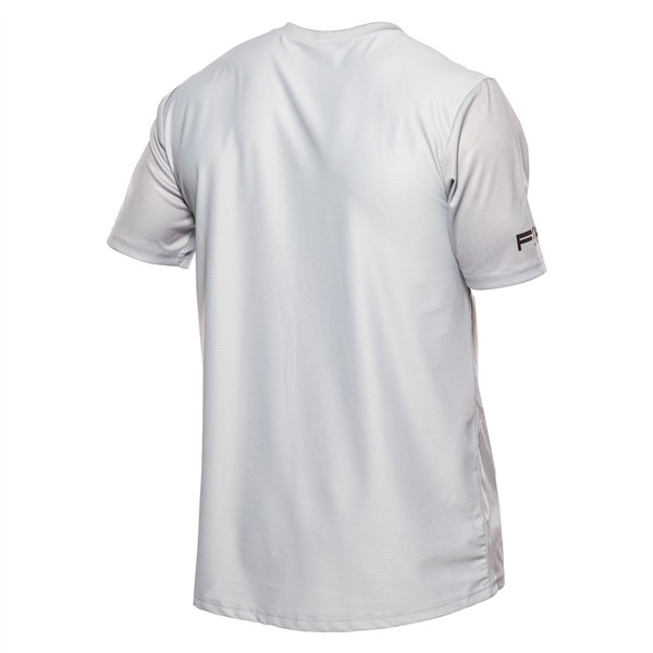 Fasthouse Impakt Cosmos Short Sleeve Jersey Light Grey - Image 2
