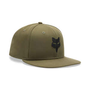Fox New Era 9 Fifty Snapback Olive Green - Image 1